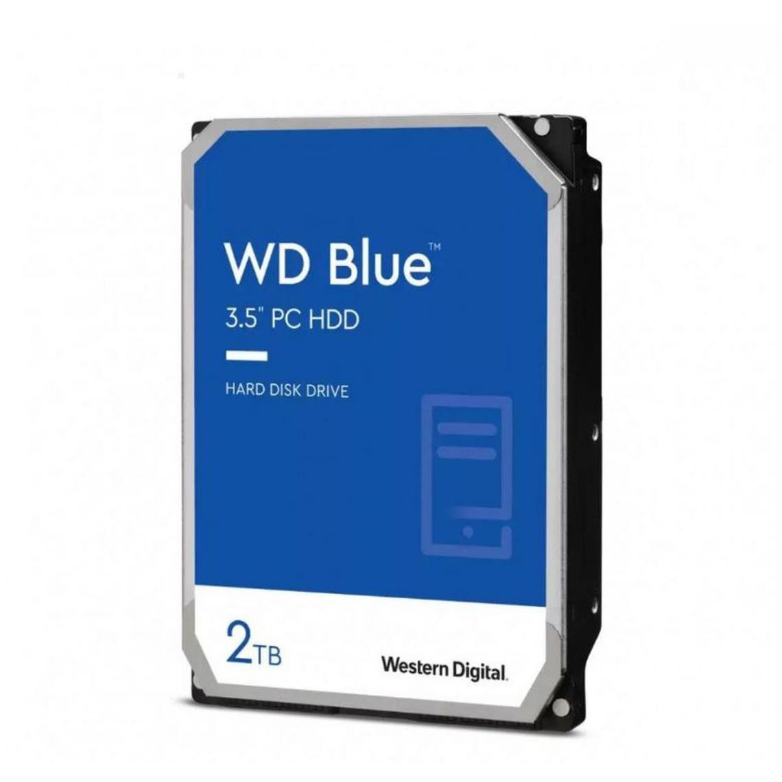 Western Digital - WD Blue - 2 To - 3,5" - 256 Mo cache - Disque Dur interne