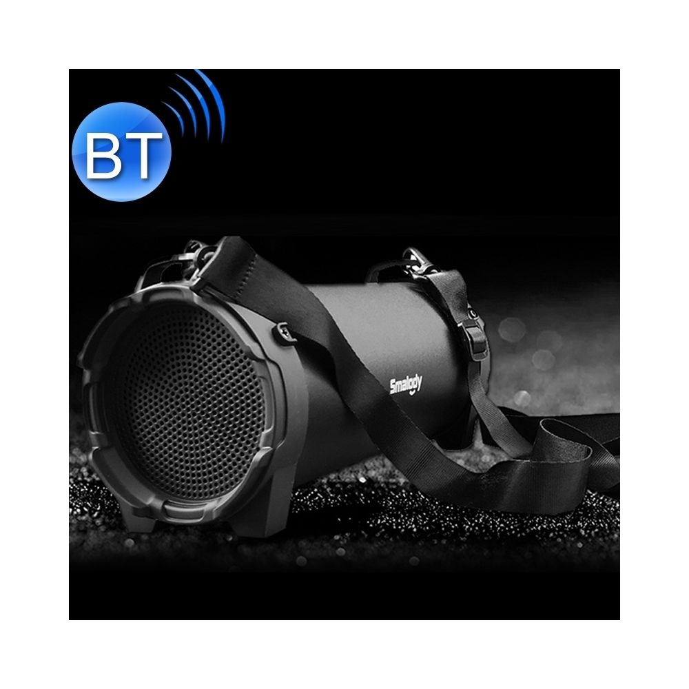 Wewoo - Haut-parleur stéréo Bluetooth V4.0 haute puissance portable extérieur Smalody SL-10, Carte de support TF, AUX, Disque U, pour iPhone, Samsung, Huawei, Xiaomi, HTC et autres smartphones (Noir) - Enceintes Hifi