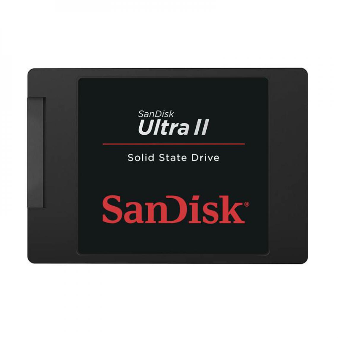 Sandisk - SANDISK Disque SSD 2.5'' 500Go Sata3.0 ULTRA II - SSD Interne