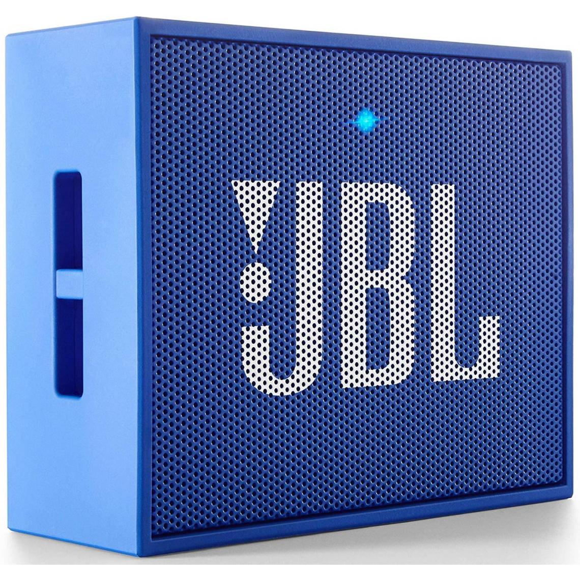 Chrono - JBL Go kabelloser Bluetooth-Lautsprecher (3,5-mm-AUX-Eingang, geeignet für Apple iOS- et Android-Smartphones, Tablets et MP3-Geräte)(Bleu) - Enceintes Hifi