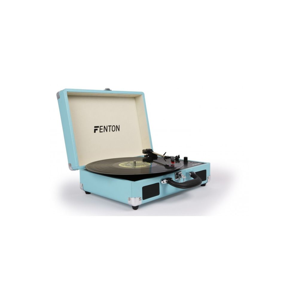 Fenton - Fenton RP115 Platine disque avec valise bleue et Bluetooth - Platine
