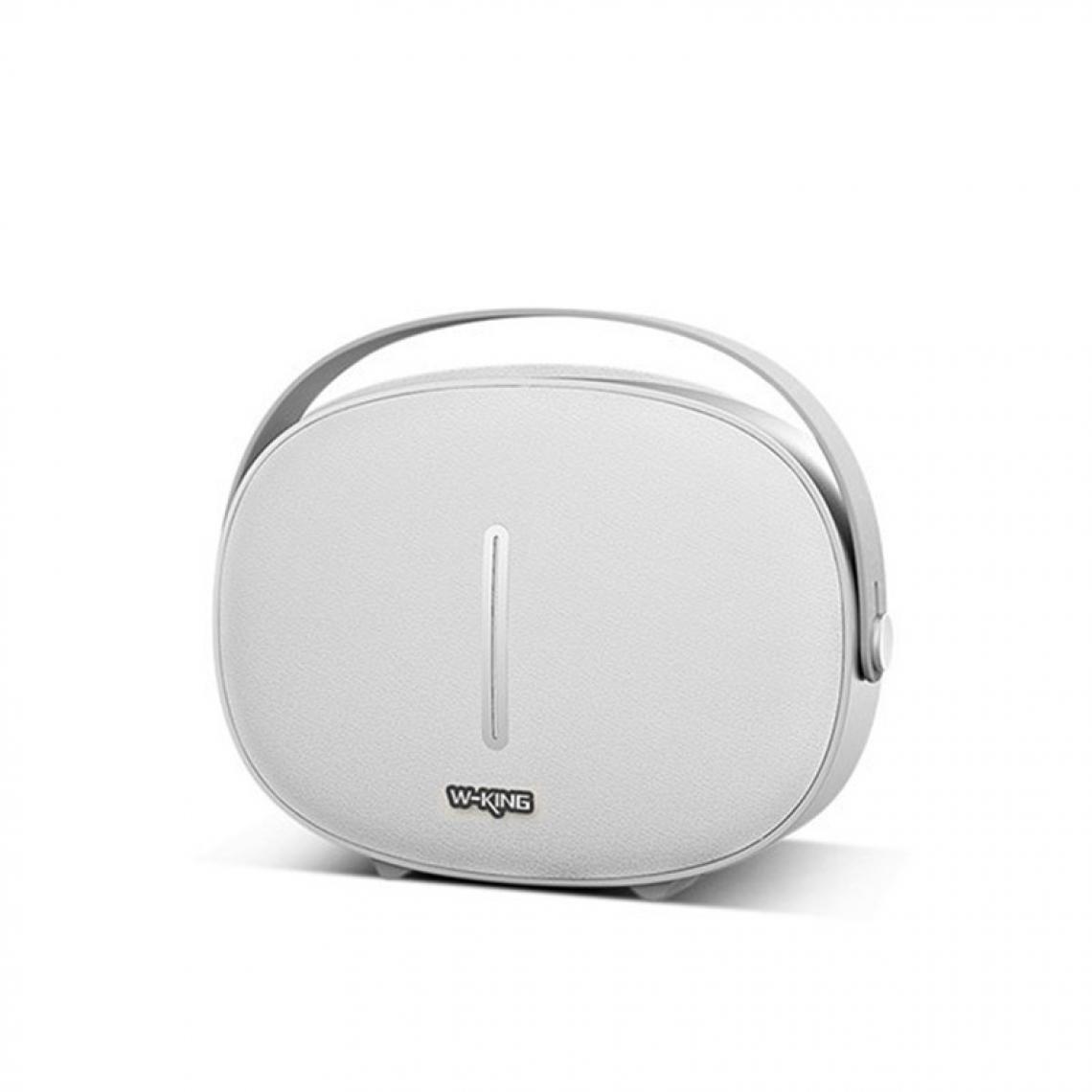 Wewoo - Enceinte Bluetooth T8 HIFI Haut-parleur haute puissance portable 30W sans fil avec radio FM pour mobile blanc - Enceintes Hifi