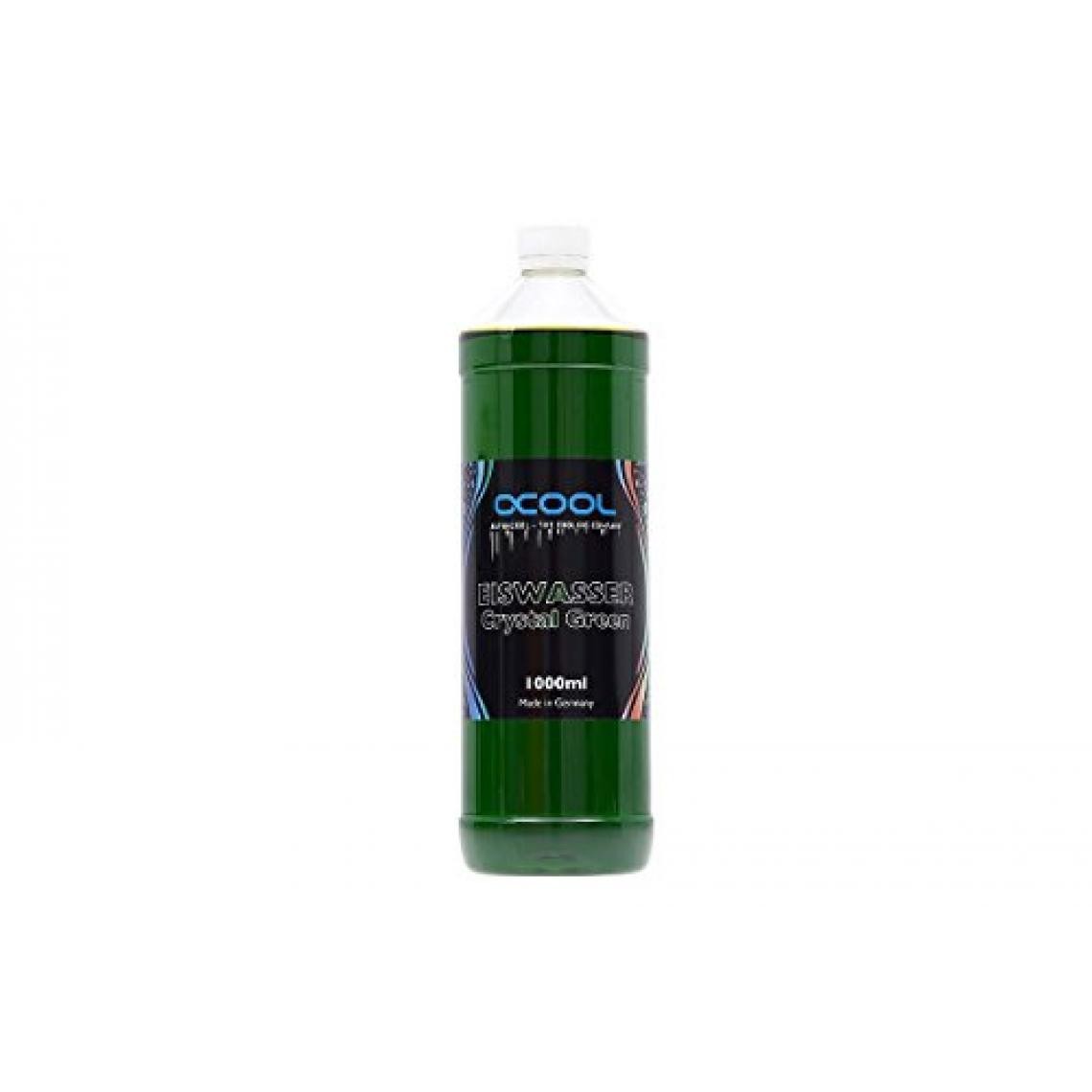 Alphacool - Liquide pour Watercooling Eiswasser Crystal 1L (Transparent Vert) - Kit watercooling