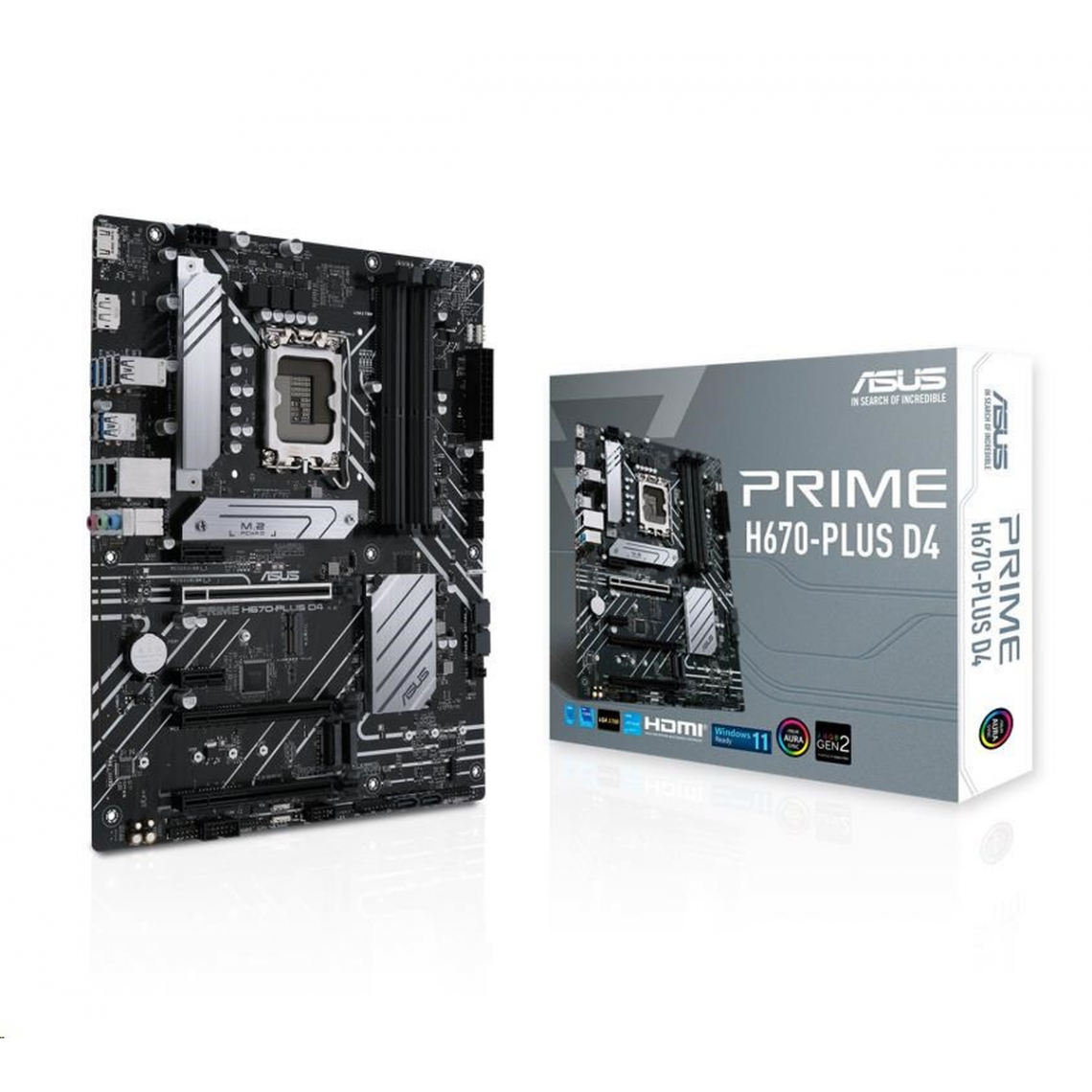 Asus - PRIME H670-PLUS D4 - Carte mère Intel