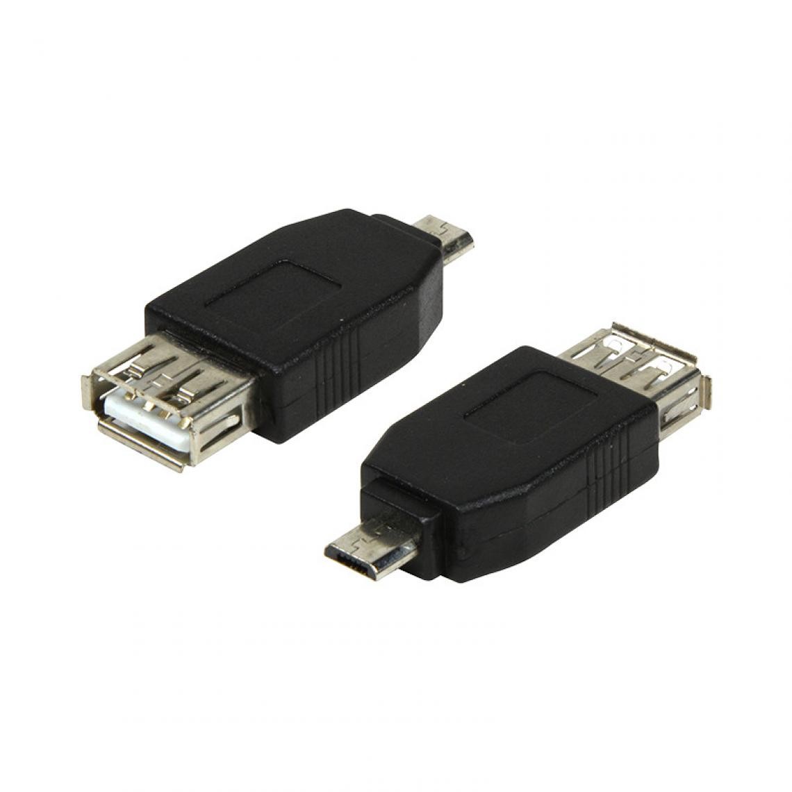 Logilink - LogiLink Adaptateur USB 2.0, micro USB mâle - USB femelle () - Hub