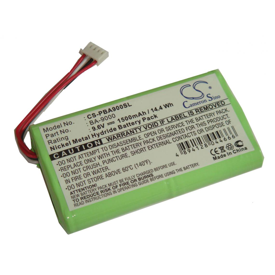 Vhbw - vhbw batterie Ni-MH 1500mAh (9.6V) compatible avec imprimante Brother PT-9500, PT-9500pc, PT-9600 remplace BA-9000, BA9000. - Imprimante Jet d'encre