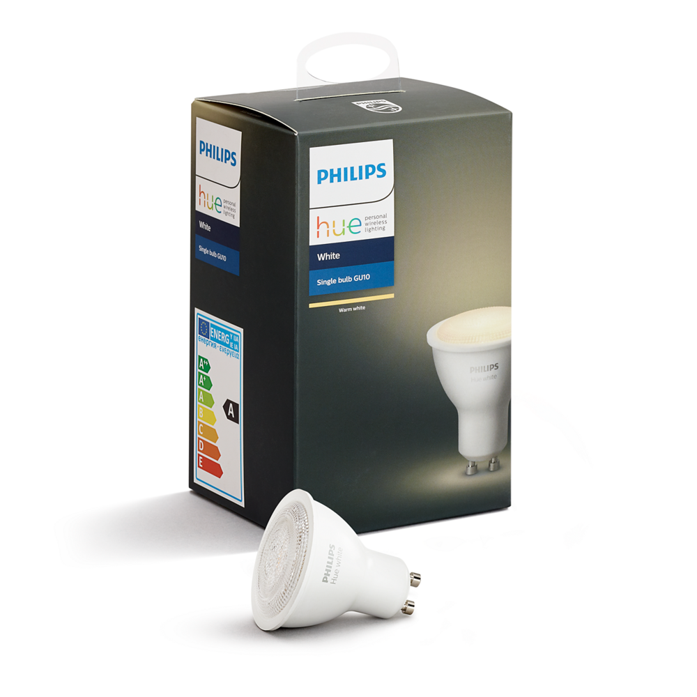 Philips Hue - Ampoule connectee White Ambiance GU10 - Ampoule connectée