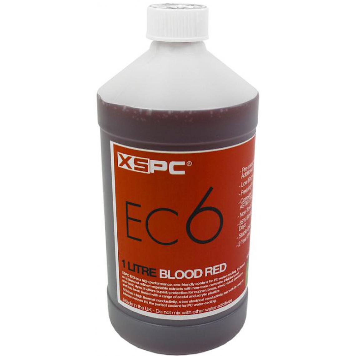 Xspc - EC6, 1 litre - rouge sang - Ventirad carte graphique