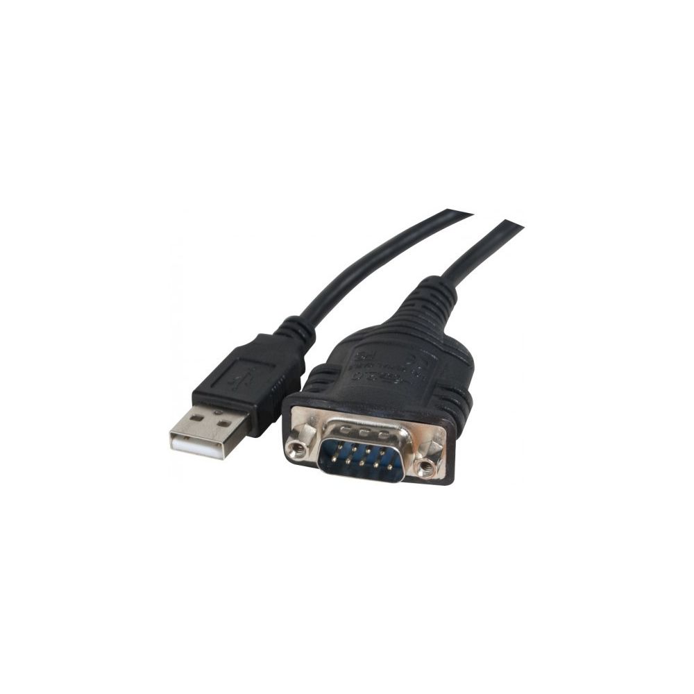 Abi Diffusion - Convertisseur USB - Serie RS232 prolific - 1 port DB9 - Hub