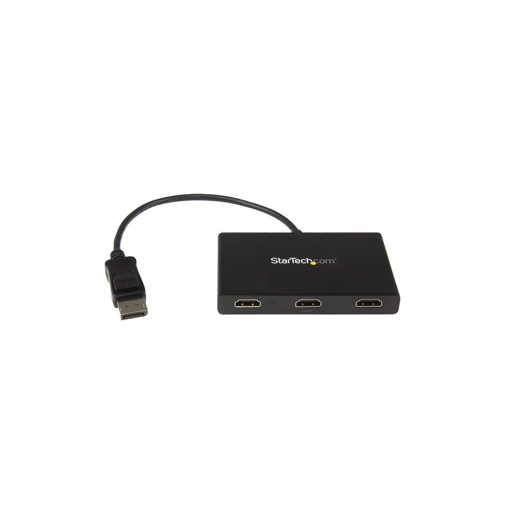 Startech - Splitter multi-ecrans DisplayPort vers 3x HDMI - Hub MST à 3 ports - Câble HDMI