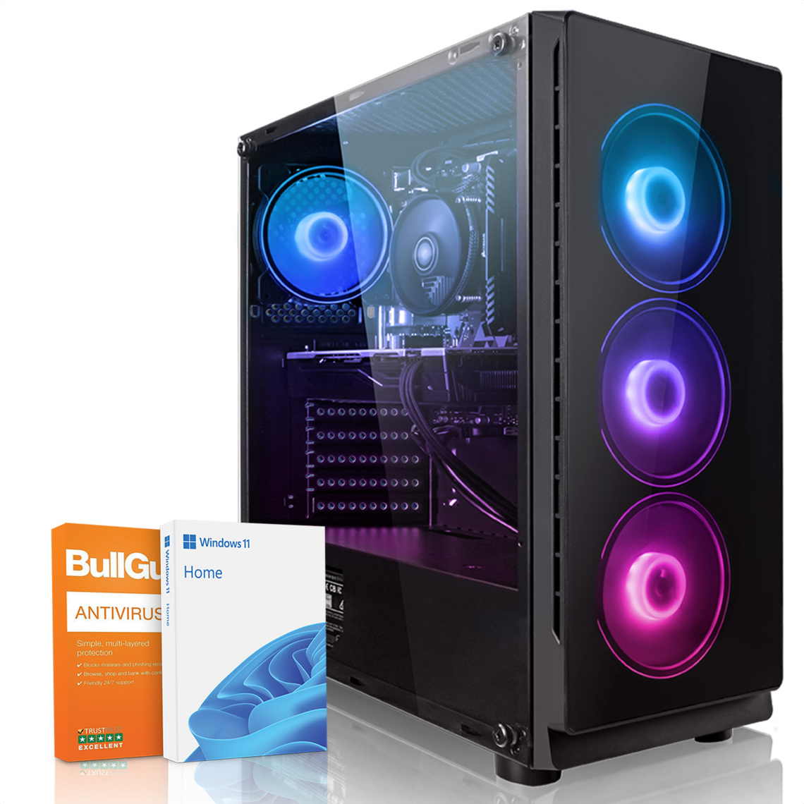 Megaport - PC Gamer Carbon • AMD Ryzen 5 4500 6x 3.60GHz • Nvidia Geforce RTX3060 • 16Go DDR4 • 250Go M.2 SSD • 1To HDD • WiFi • 1805-FR - PC Fixe Gamer