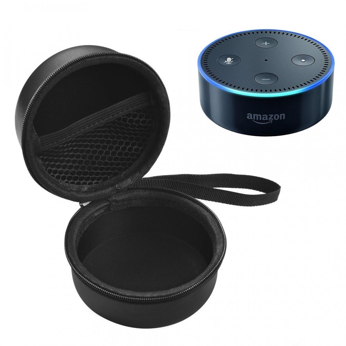 Wewoo - Portable nouvelle housse de protection sac de rangement pour haut-parleur Bluetooth intelligent Amazon Echo Dot 2nd Noir - Enceintes Hifi