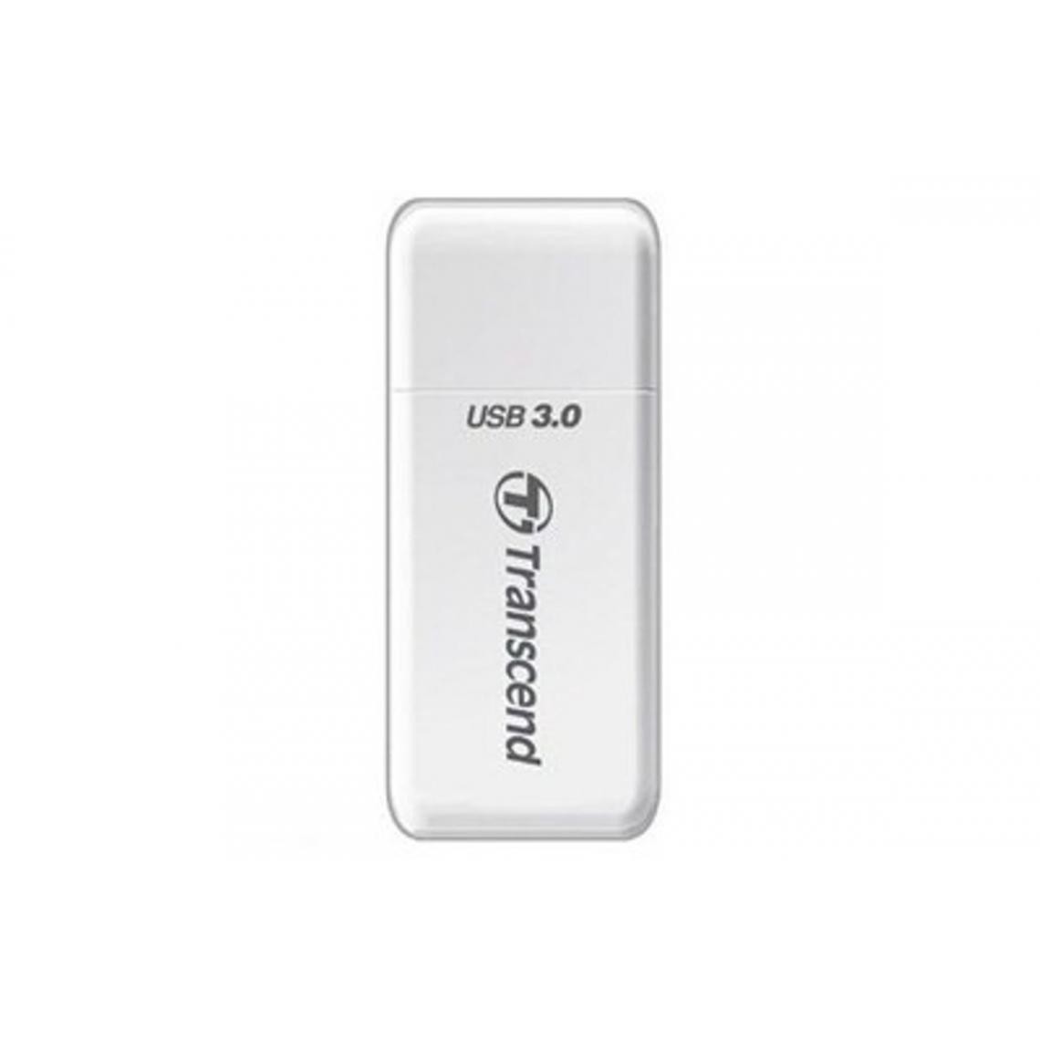 Transcend - RDF5 - USB 3.0 Blanc - Accessoires Boitier PC