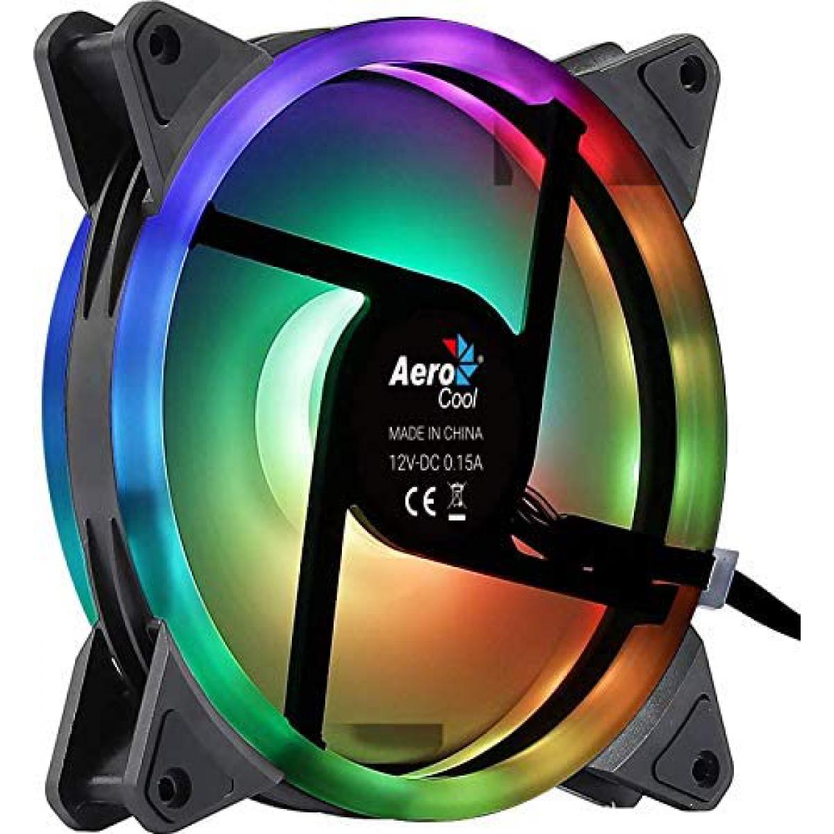 Aerocool - Ventilateur pour boitier PC - AEROCOOL - Duo 14 ARGB (ACF4-DU10217.11) - Ventilateur Pour Boîtier