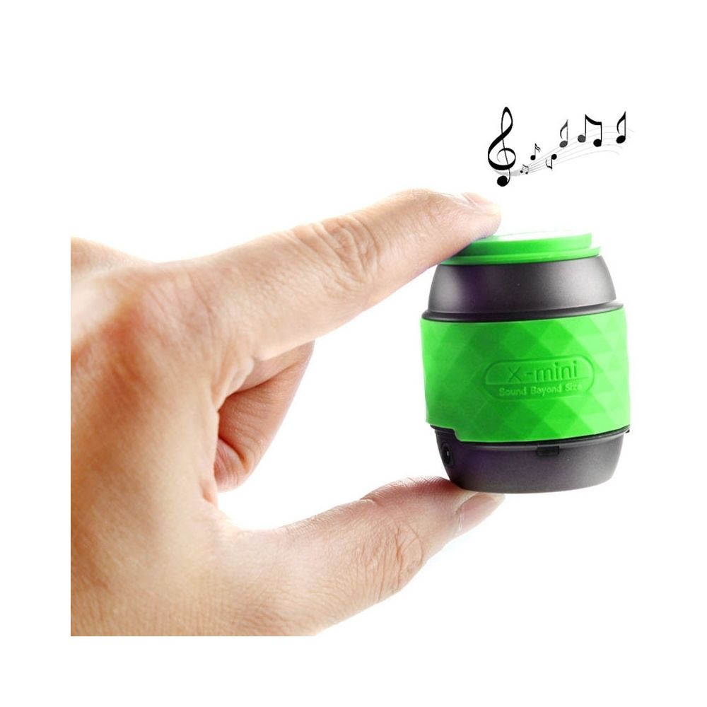 Wewoo - Enceinte Bluetooth d'intérieur vert Portable mains libres et ampli Haut-parleur stéréo NFC - Enceintes Hifi