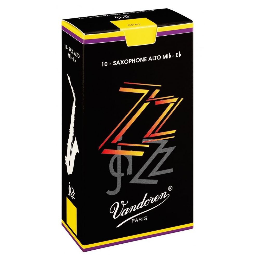 Vandoren - Boîte de 10 anches saxophone alto ZZ Force - Vandoren SR4115 - Accessoires instruments à vent