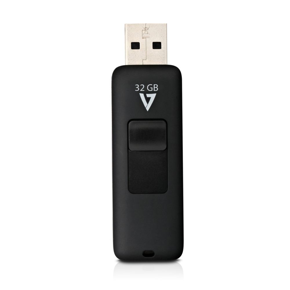 V7 - V7 VF232GAR-3E lecteur USB flash 32 Go USB Type-A 2.0 Noir - Clés USB