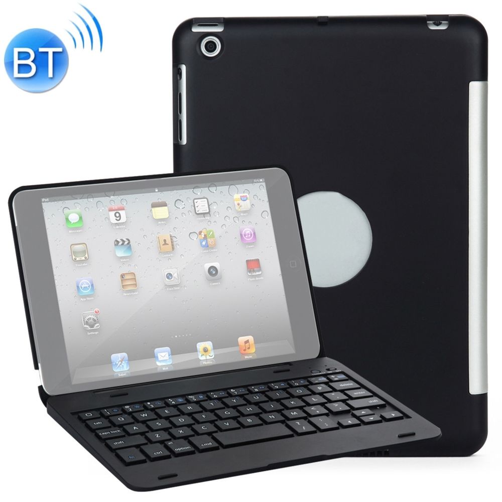 Wewoo - F1 Pour iPad mini 3/2/1 Version d'ordinateur portable Housse de protection clavier Bluetooth en plastique Noir - Clavier