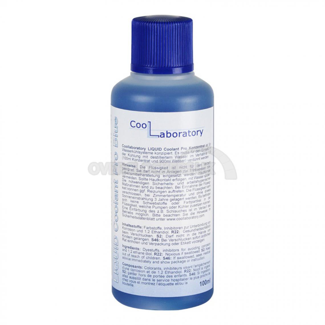 Coollaboratory - Liquide de refroidissement Pro Bleu - 100 ml - Ventirad carte graphique