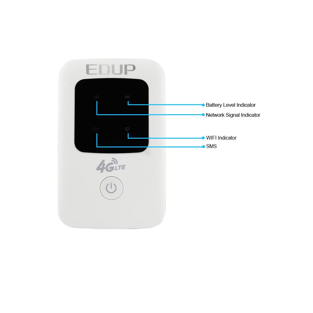 marque generique - Routeur WiFi 3G 4G Lte Sans fil Portable Pocket Hotspot mobile MiFi Déverrouiller Modem de carte Sim - Modem / Routeur / Points d'accès