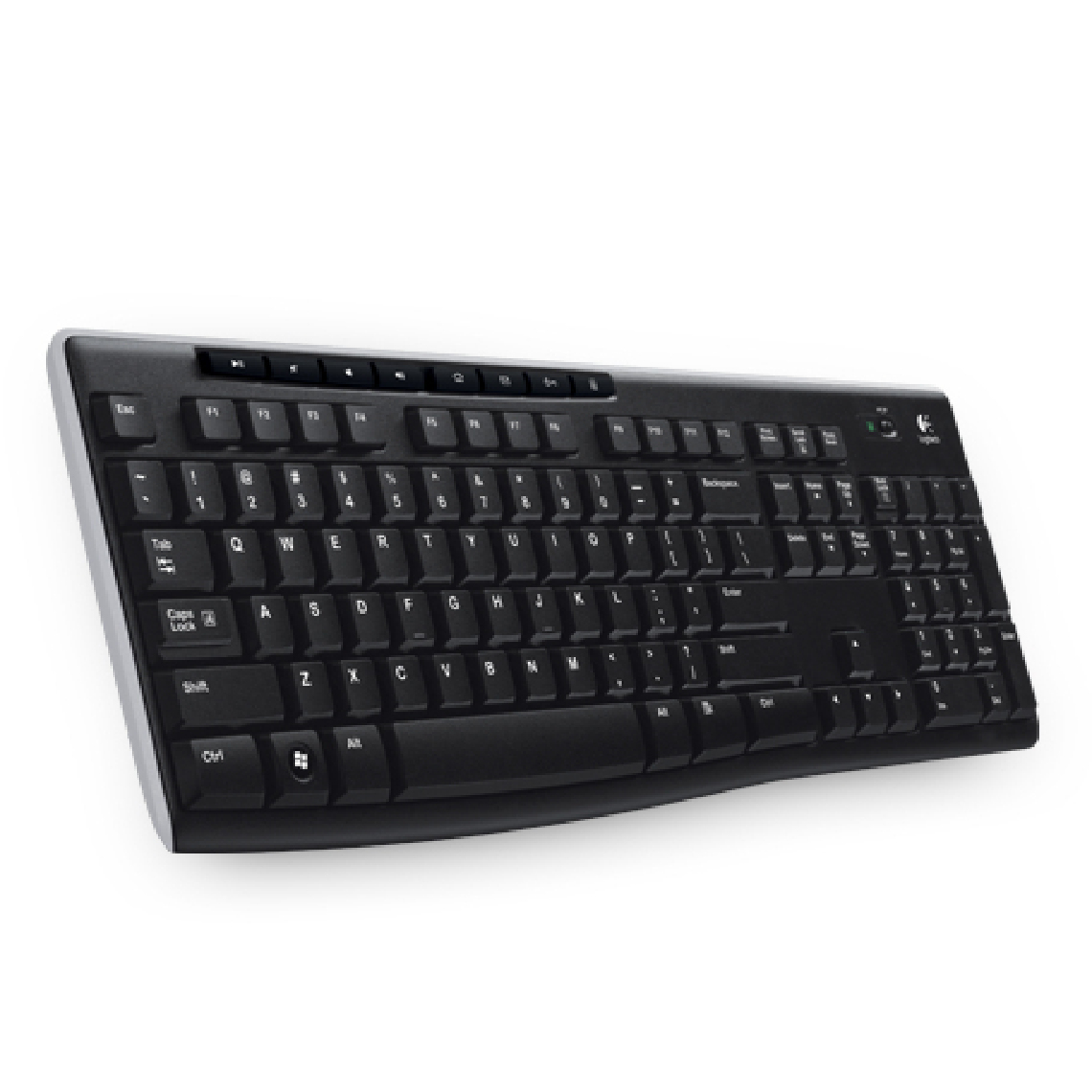 Logitech - LOGI K270 Wireless Keyboard (US) K270 Wireless Keyboard - Clavier