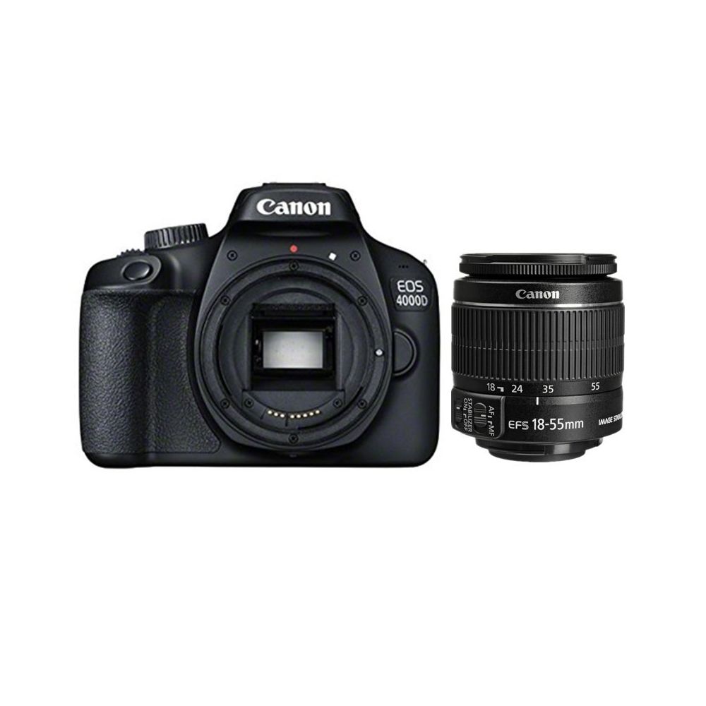 Canon - CANON EOS 4000D KIT EF-S 18-55MM F3.5-5.6 IS II - Reflex Grand Public