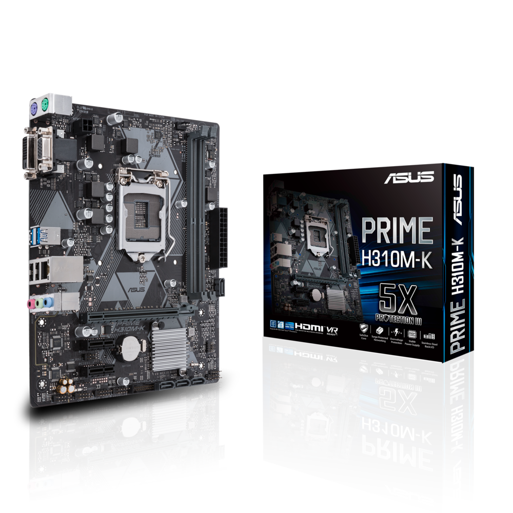 Asus - Intel H310 PRIME - Micro-ATX - Carte mère Intel