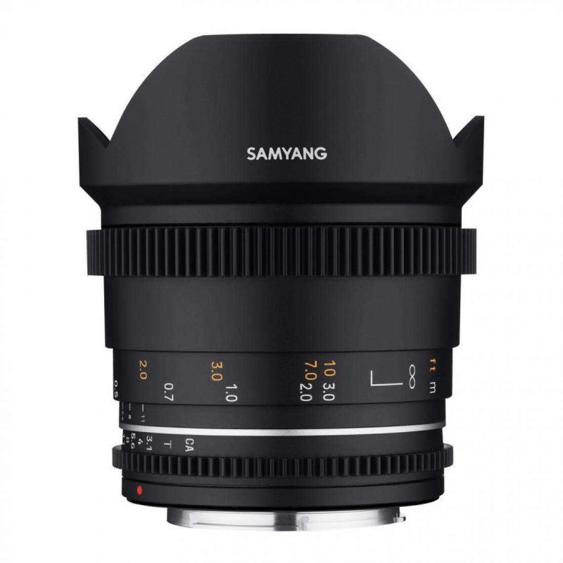 Samyang - SAMYANG Objectif vidéo VDSLR 14mm T3.1 MK2 Canon EF - Objectif Photo