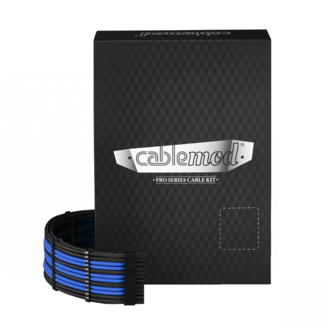 Cablemod - PRO ModMesh RT-Series Cable Kit - Noir / Bleu - Câble tuning PC