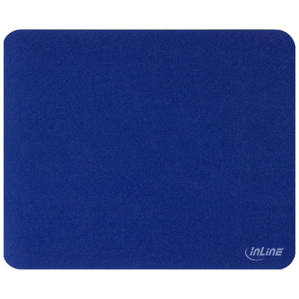 Inline - Tapis de souris InLine® pour une traction laser améliorée ultra-mince 220x180x0.4mm bleu - Tapis de souris