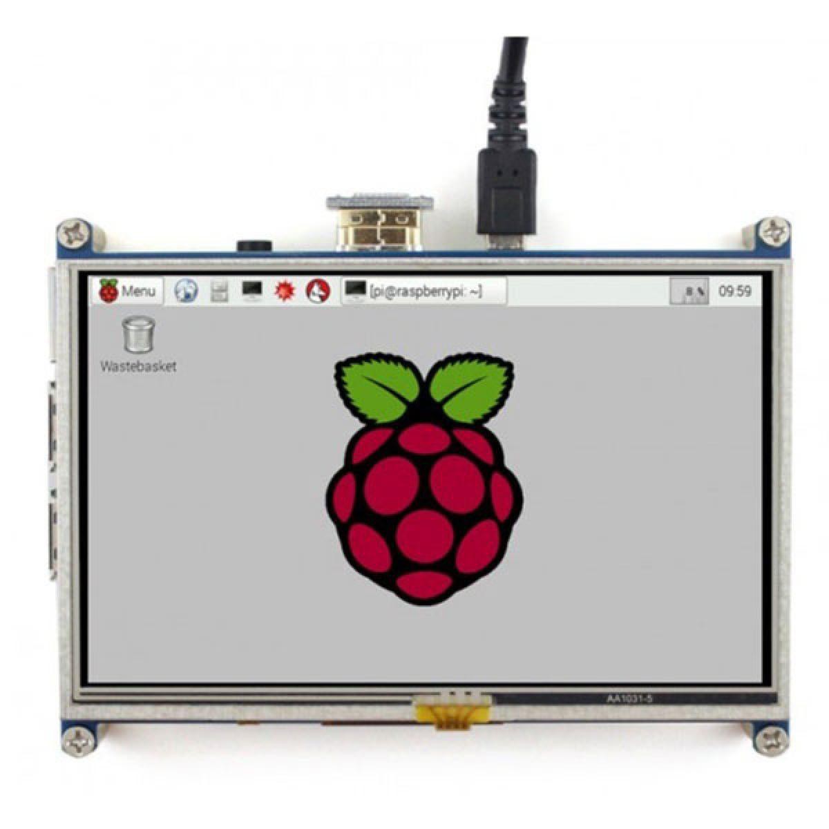 Joy-It - JOY-iT RB-LCD-5 Ecran tactile LCD 5' pour Raspberry - Moniteur PC