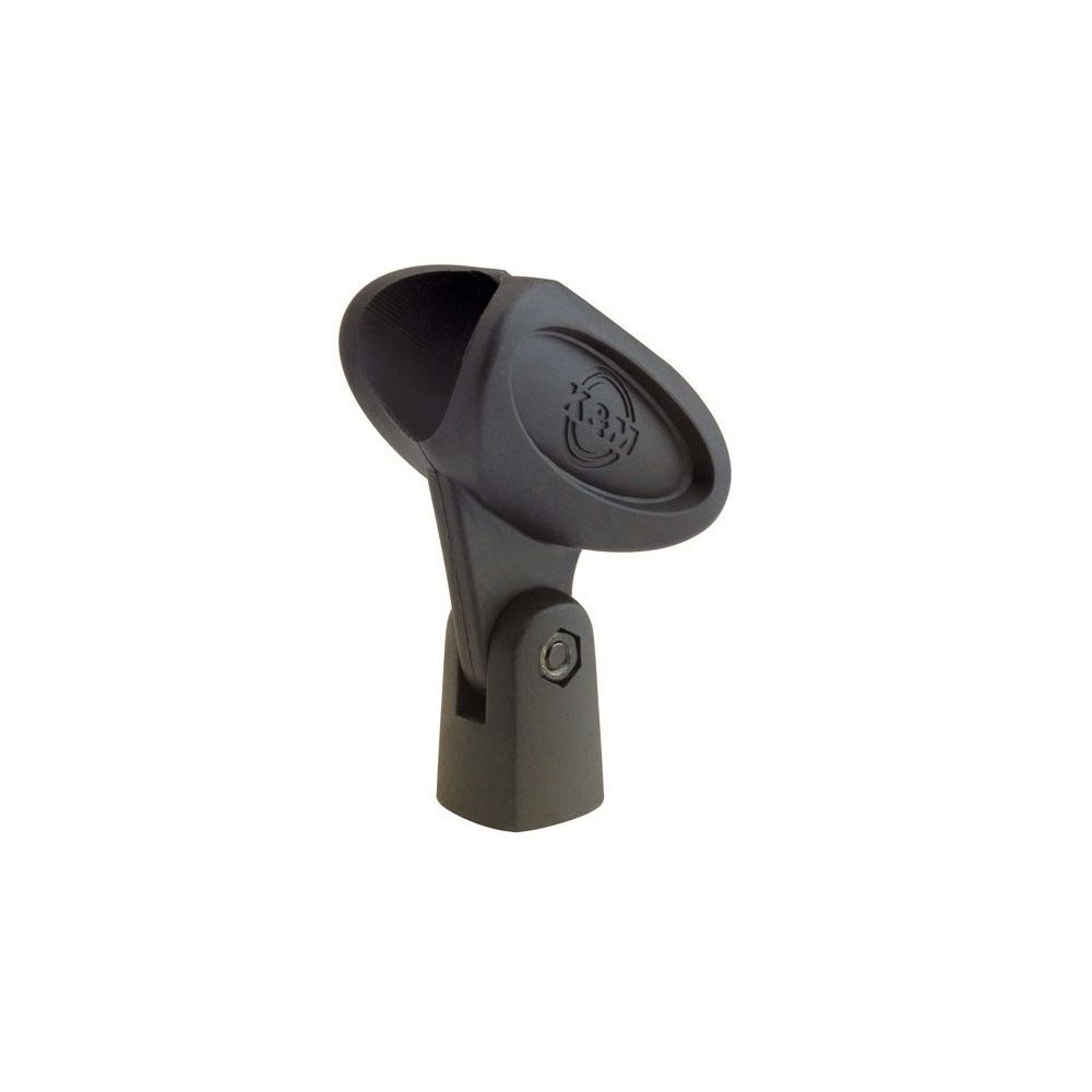 K&M - Pince micro diamètre 22 mm noir - K&M 85050 - Effets et périphériques