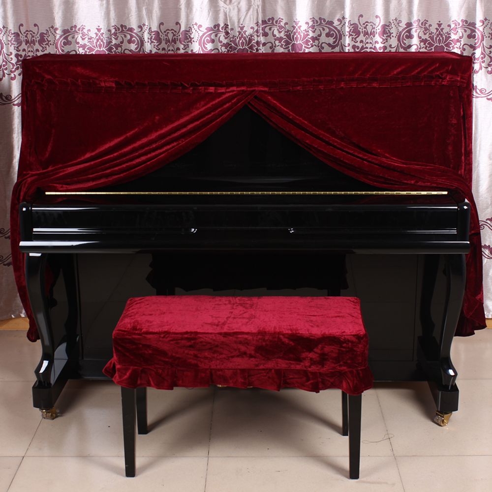 marque generique - Piano Tabouret Couverture Chaise Housse - Accessoires claviers