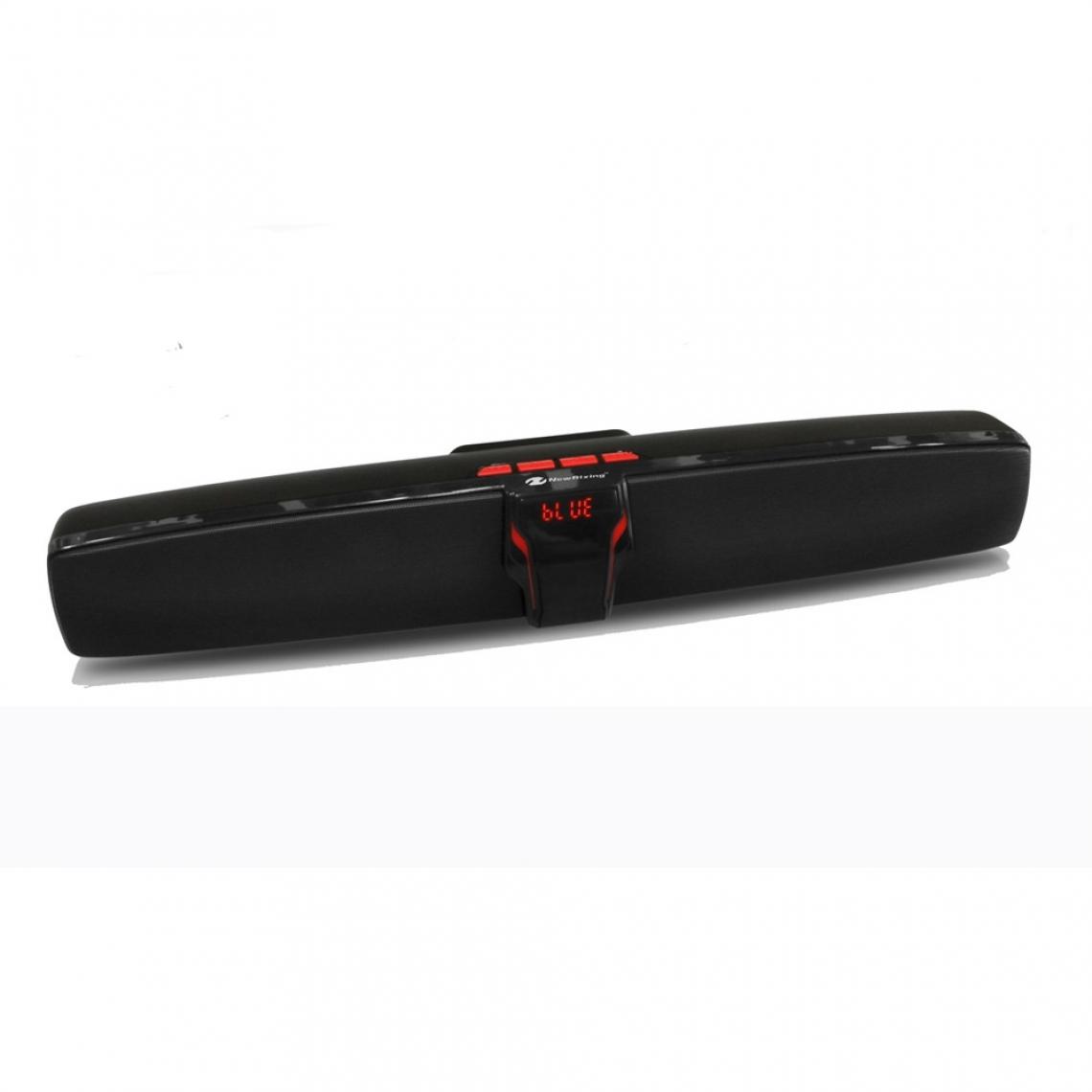 Wewoo - Enceinte Bluetooth Nouveau Haut-parleur avec microphone Stéréo Surround 10W TWS Rixing NR7017 TWS Noir - Enceinte PC
