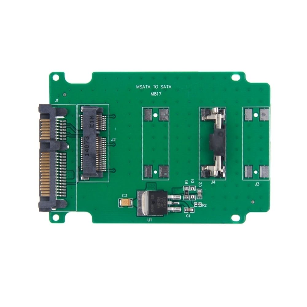 Wewoo - Disque dur SSD mini PCI-E mSATA vers une carte convertisseur SATA 2,5 pouces - Câble Intégration