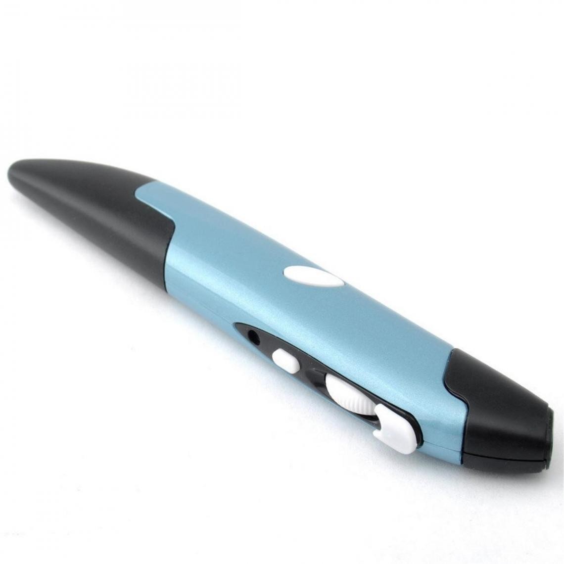 Universal - PR-06 2,4GHz Optical USB Wireless Pen Mouse for PDA Laptop Mouse Graphics Pointing Design(Bleu) - Souris