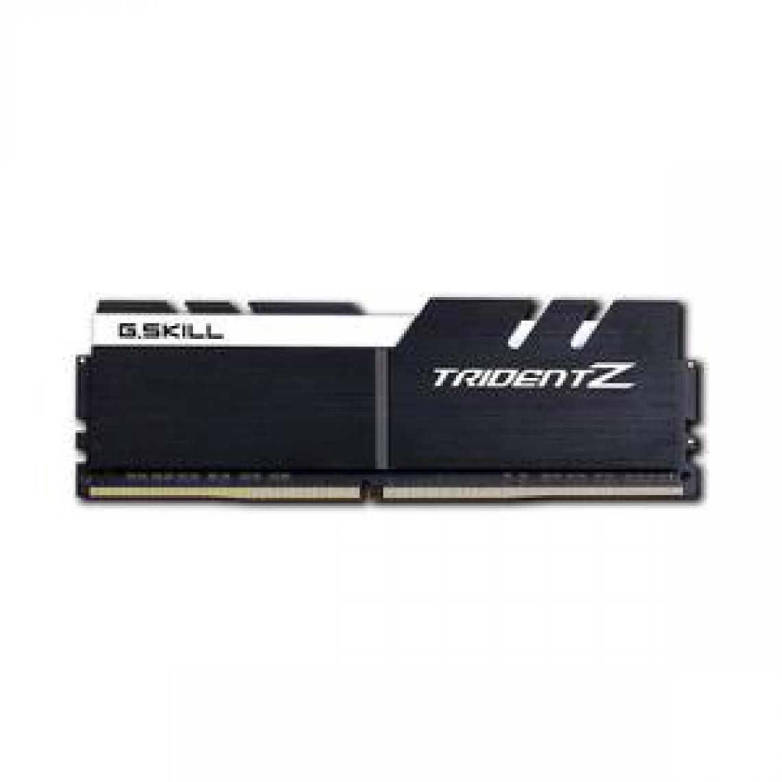 Gskill - Trident Z 16 Go (2x 8 Go) DDR4 4133 MHz CL19 Blanc et noir - RAM PC Fixe