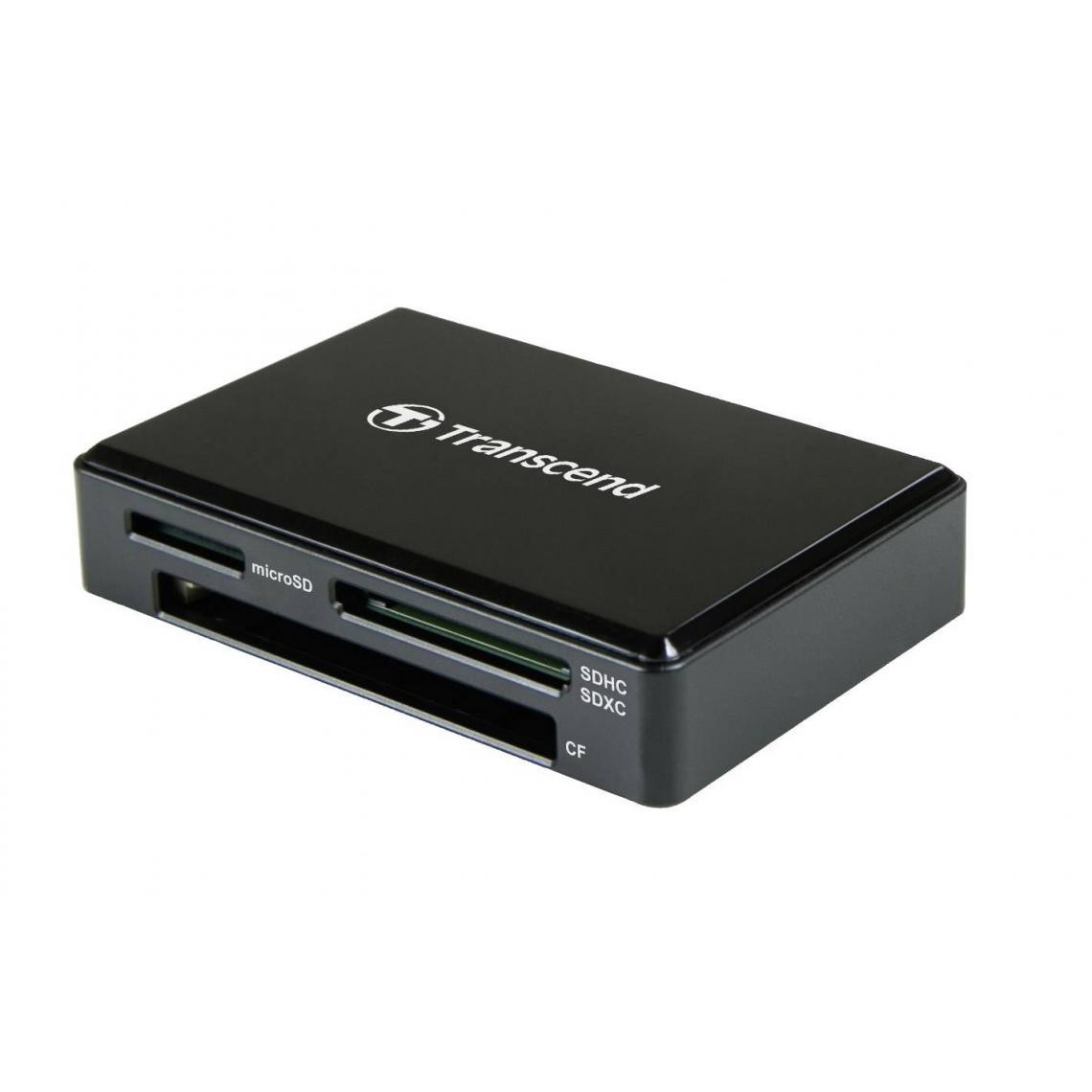 Transcend - Lecteur de carte mémoire externe - USB-C & USB 3.1 - Accessoires Boitier PC
