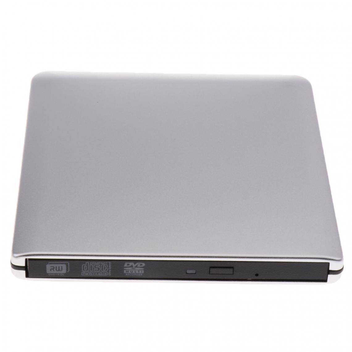 marque generique - USB Externe Lecteur De Disque Optique Lecteur Dvd-rw Usb3.0 Dvd-rw Lecteur Pour Pc - SSD Interne