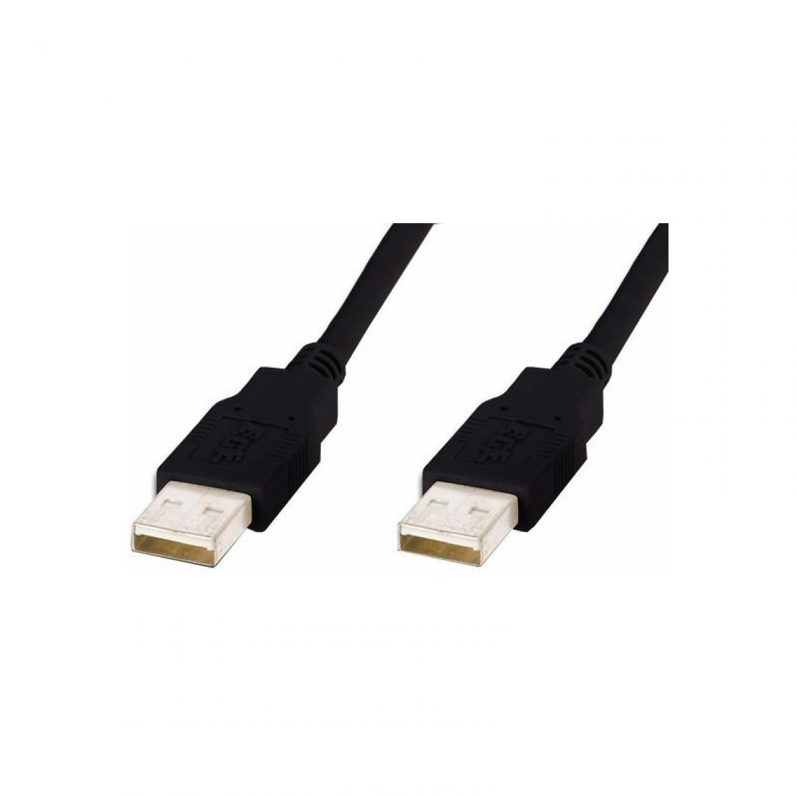 Digitus - DIGITUS Câble de raccordement USB 2.0, fiches USB-A - USB-A () - Hub
