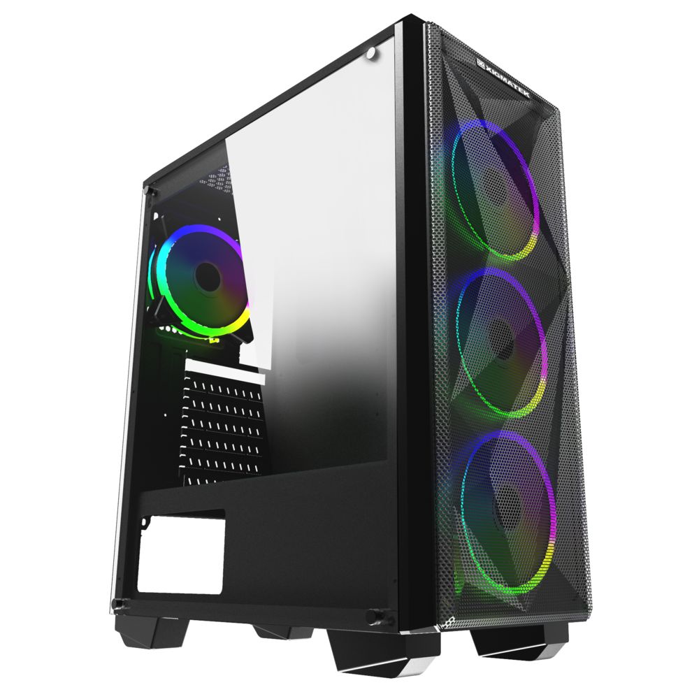 Xigmatek - Beast - ATX - RGB - Noir - Avec fenêtre - Boitier PC