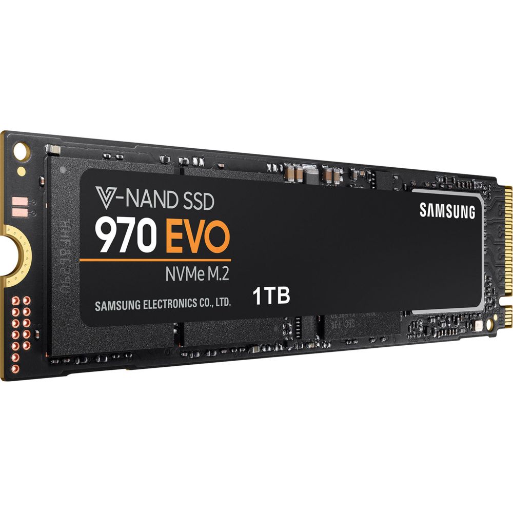 Samsung - 970 EVO 1 To M.2 NVMe PCIe 3 x4 - SSD Interne