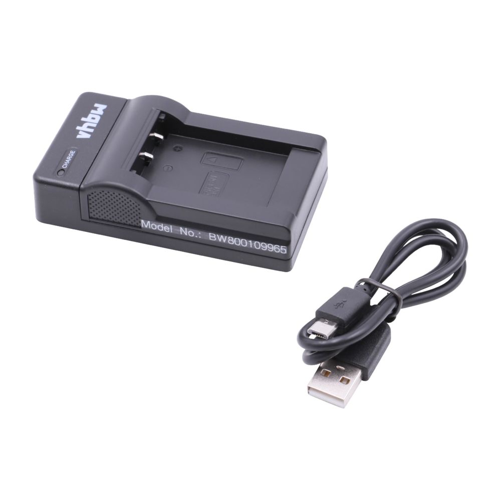 Vhbw - vhbw chargeur Micro USB avec câble pour appareil photo Sony B HD Flash Action Cam, HDR-AS10, HDR-AS30, HDR-AS30V, HDR-MV1, NP-BX1. - Batterie Photo & Video