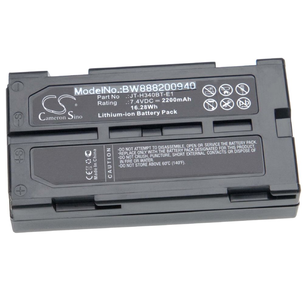 Vhbw - vhbw batterie compatible avec Panasonic JT-H340PR1 imprimante photocopieur scanner imprimante à étiquette (2200mAh, 7.4V, Li-Ion) - Imprimante Jet d'encre
