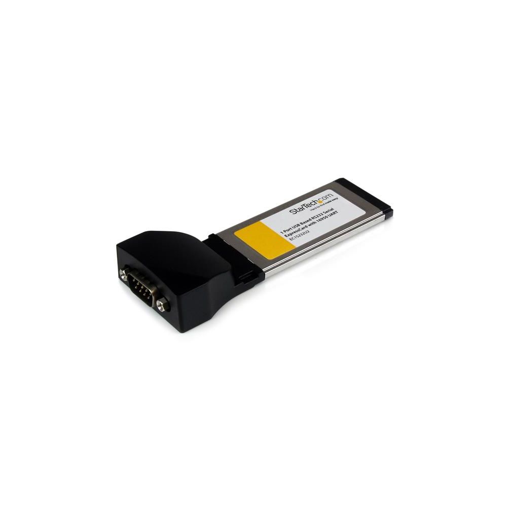 Startech - StarTech.com Carte adaptateur ExpressCard vers série RS232 DB9 1 port avec 16950 - par USB - Lecteur carte mémoire