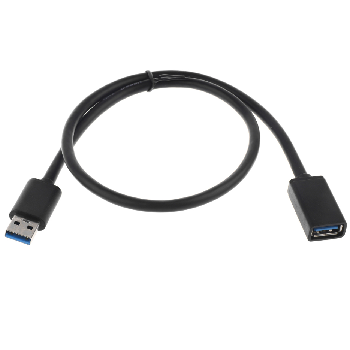 marque generique - Câble D'extension USB 3.0 Type A-Mâle à A-Femelle M / F Noir 1 Mètre - Hub