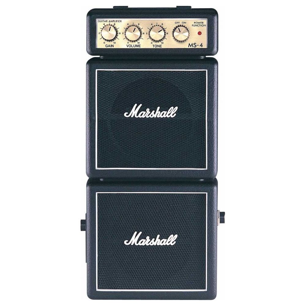 Marshall - Marshall MS4 stack 2x2w - mini Ampli guitare - Amplis guitares