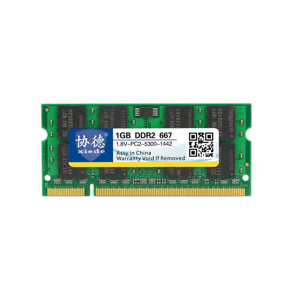 Wewoo - Mémoire vive RAM DDR2 667 MHz 1 Go Module de à compatibilité totale pour ordinateur portable - RAM PC Fixe