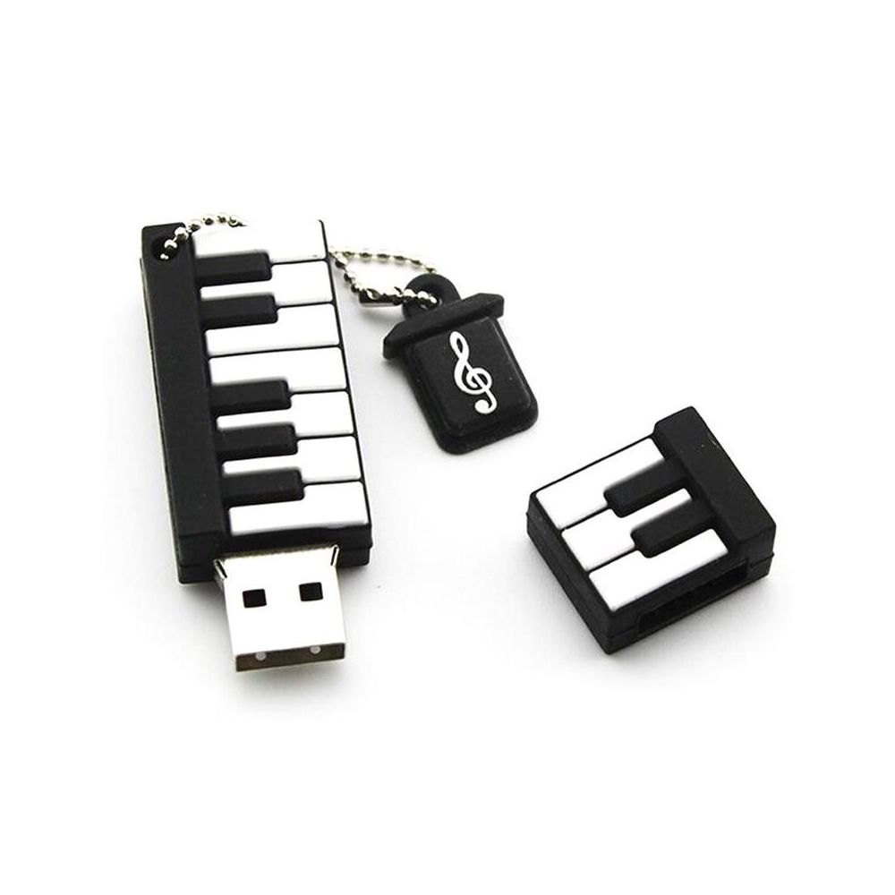 marque generique - 16Go USB 2.0 Clé USB Clef Mémoire Flash Data Stockage Piano - Clés USB