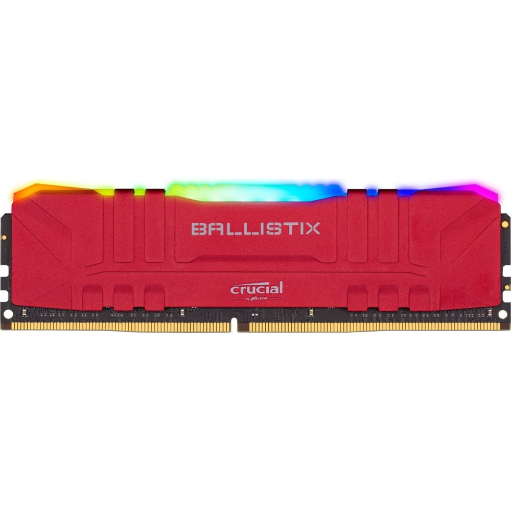 Crucial - Ballistix Red - 2 x 16 Go - DDR4 3600 MHz - RGB - Rouge - RAM PC Fixe